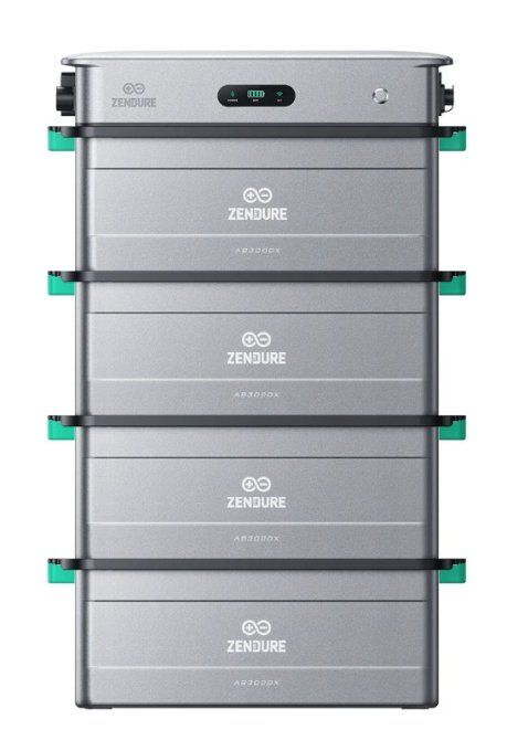 Pack Zendure Solarflow 2400AC + 4 batteries AB3000X